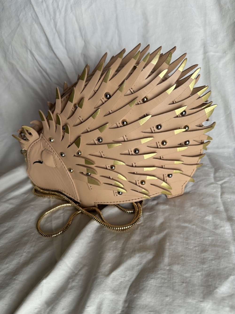 kate spade Pink Hedgehog Crossbody Bag with Gold Accents - Picture 3 of 8